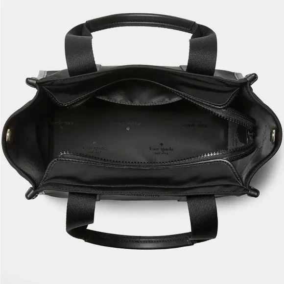 NWT Kate Spade Kip Nylon Small Tote bag NWT black - Picture 5 of 7